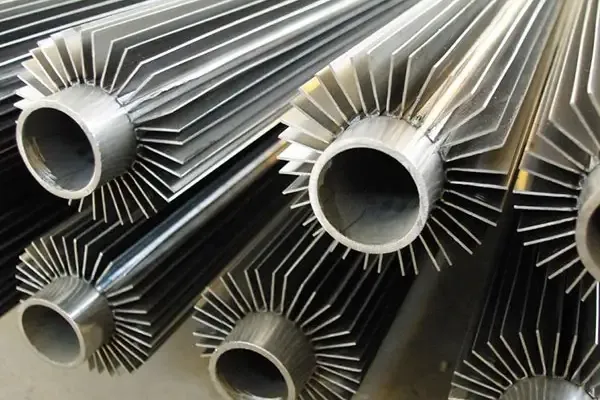Finned steel tube manufacturing,HFW finned tube,extruded finned tube,G-type finned tube,fin tube production process,fin bond strength testing,ASTM B359 finned tube