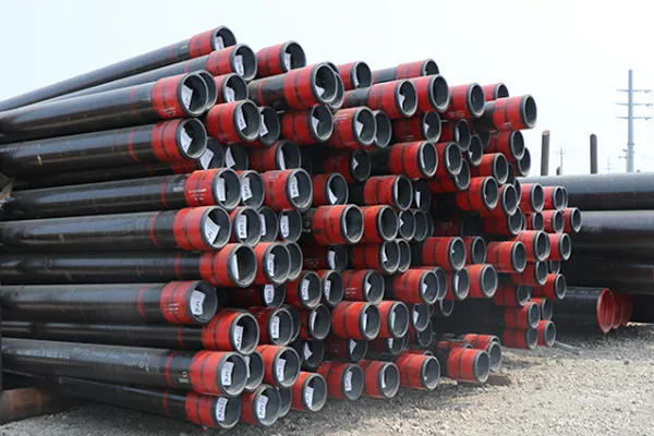 casing damage during cementing,oil casing cementing,casing running problems,casing connection inspection,well casing integrity