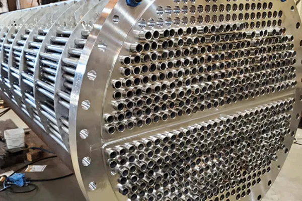 stainless steel heat exchanger tube failure,stainless steel heat exchanger tube pitting corrosion repair,stainless steel heat exchanger tube thermal fatigue cracking