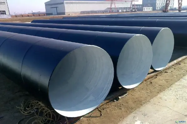 Warehousing inspection and loading and unloading of anti-corrosion spiral steel pipes