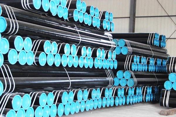 How should the weld seams of industrial steel pipes be rust-proofed after welding