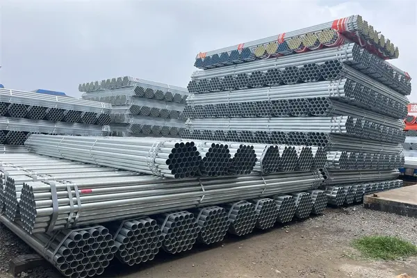 Precautions for spiral steel pipe stacking