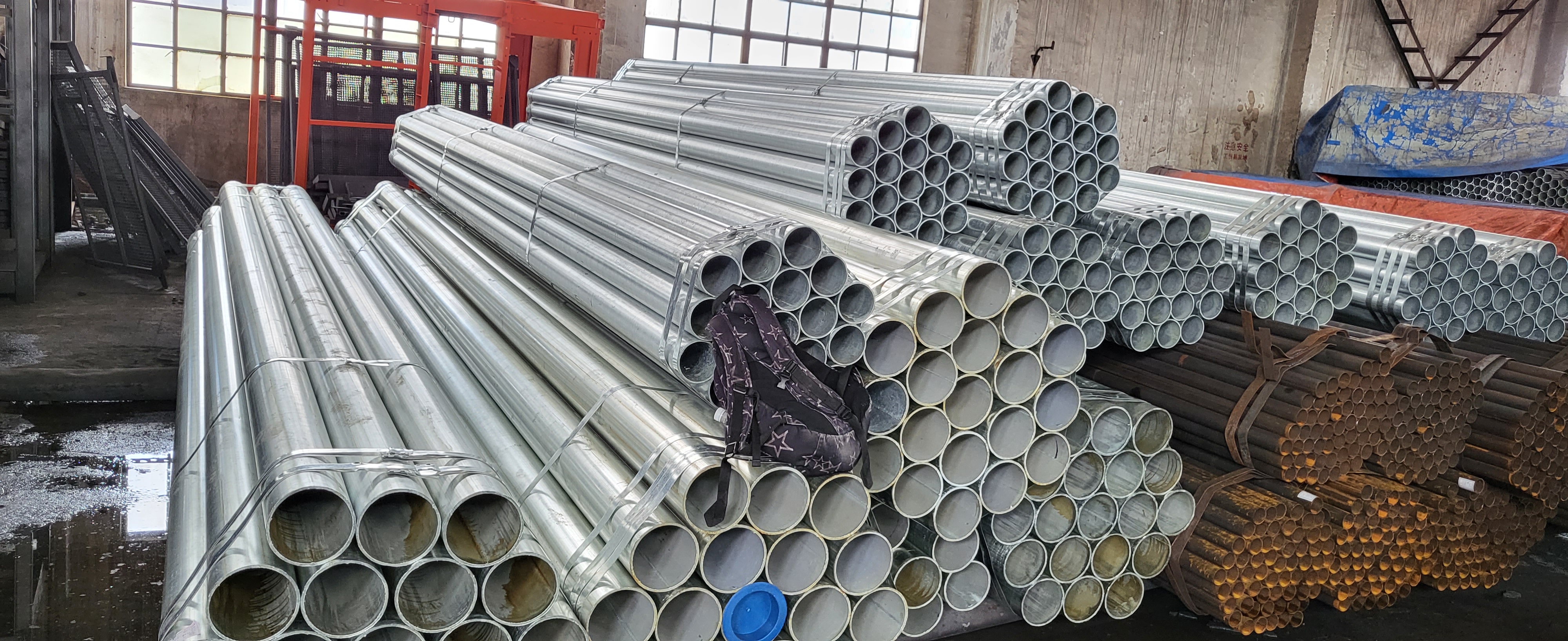 Galvanized ERW Steel Pipe Жаңы Зеландияга экспорттолот