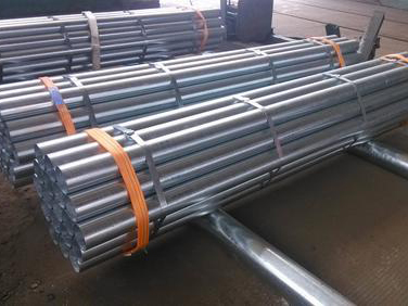 Galvanized mild steel welded seam welding proseso