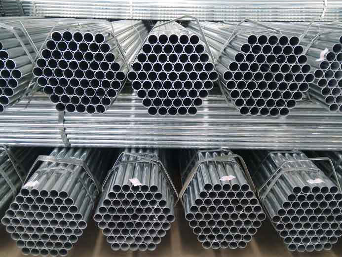 Cold rolled steel pipe