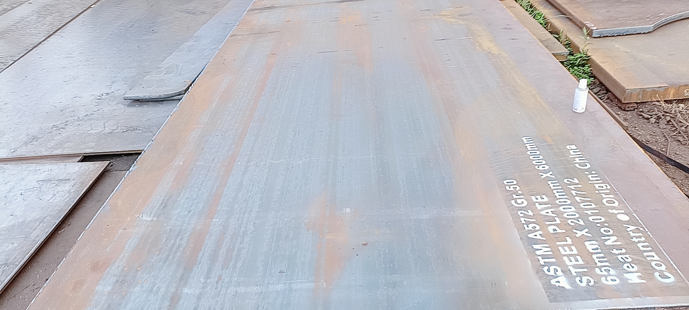 ASTM A572 GR.50 steel plates were shipped to Vietnam