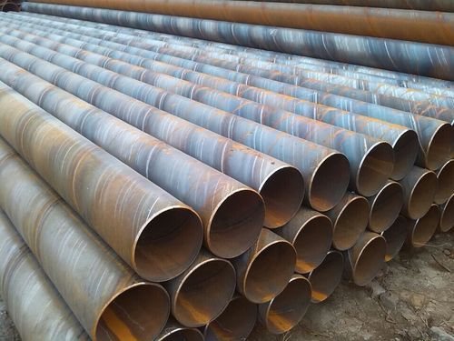 Mga pag-iingat para sa spiral steel pipe stacking