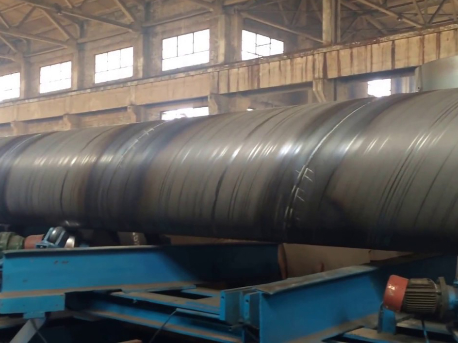 Friction factor of spiral welded pipe