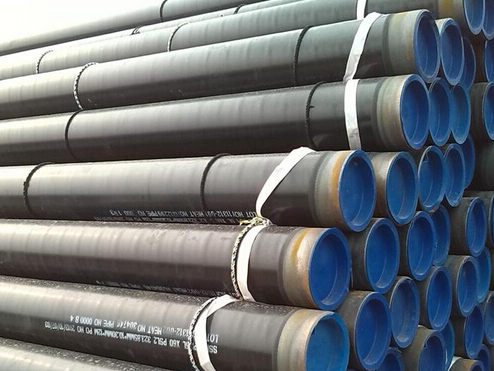 Preparation before installation of 3PE anti-corrosive steel pipe