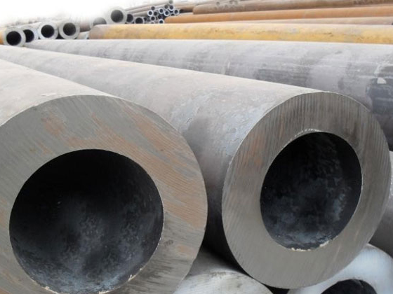 Quality identification techniques of large diameter thick-walled seamless steel pipe