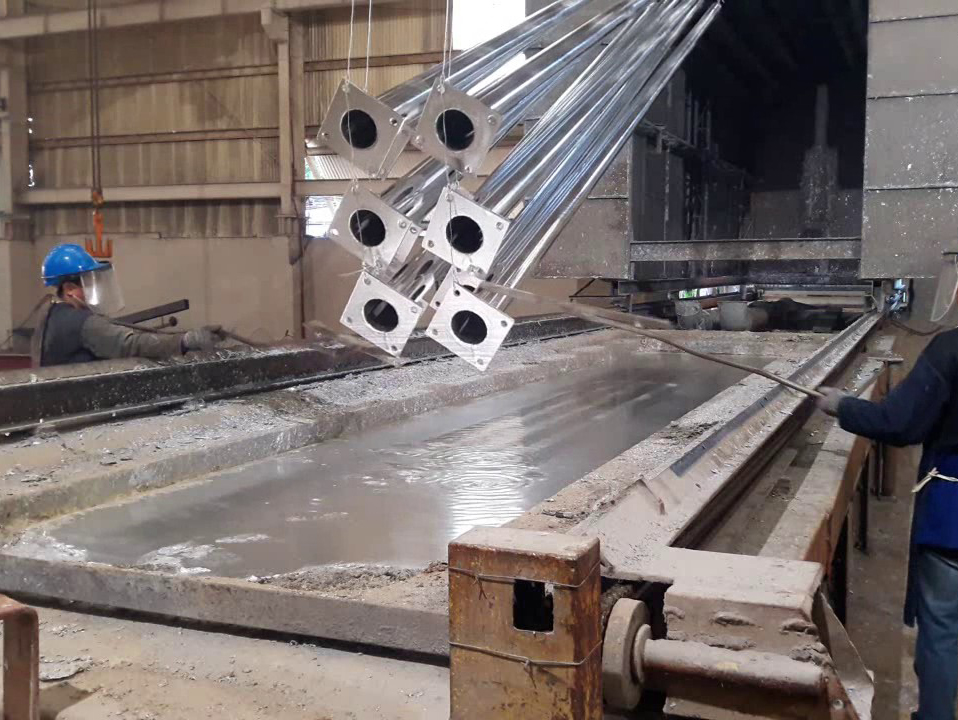 Padayon nga hot dip galvanizing process technology
