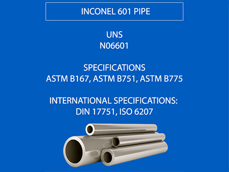 Pamusoro peInconel 601 (UNS N06601)