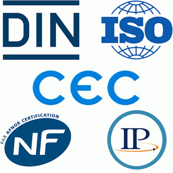 DIN, ISO & AFNOR стандарттары - Алар эмне?
