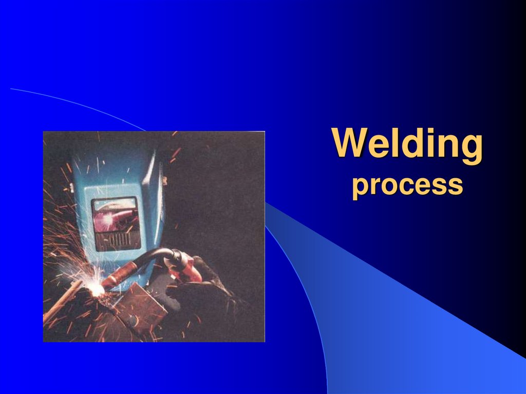 Welding process classification