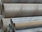 Connection methods used for spiral steel pipes
