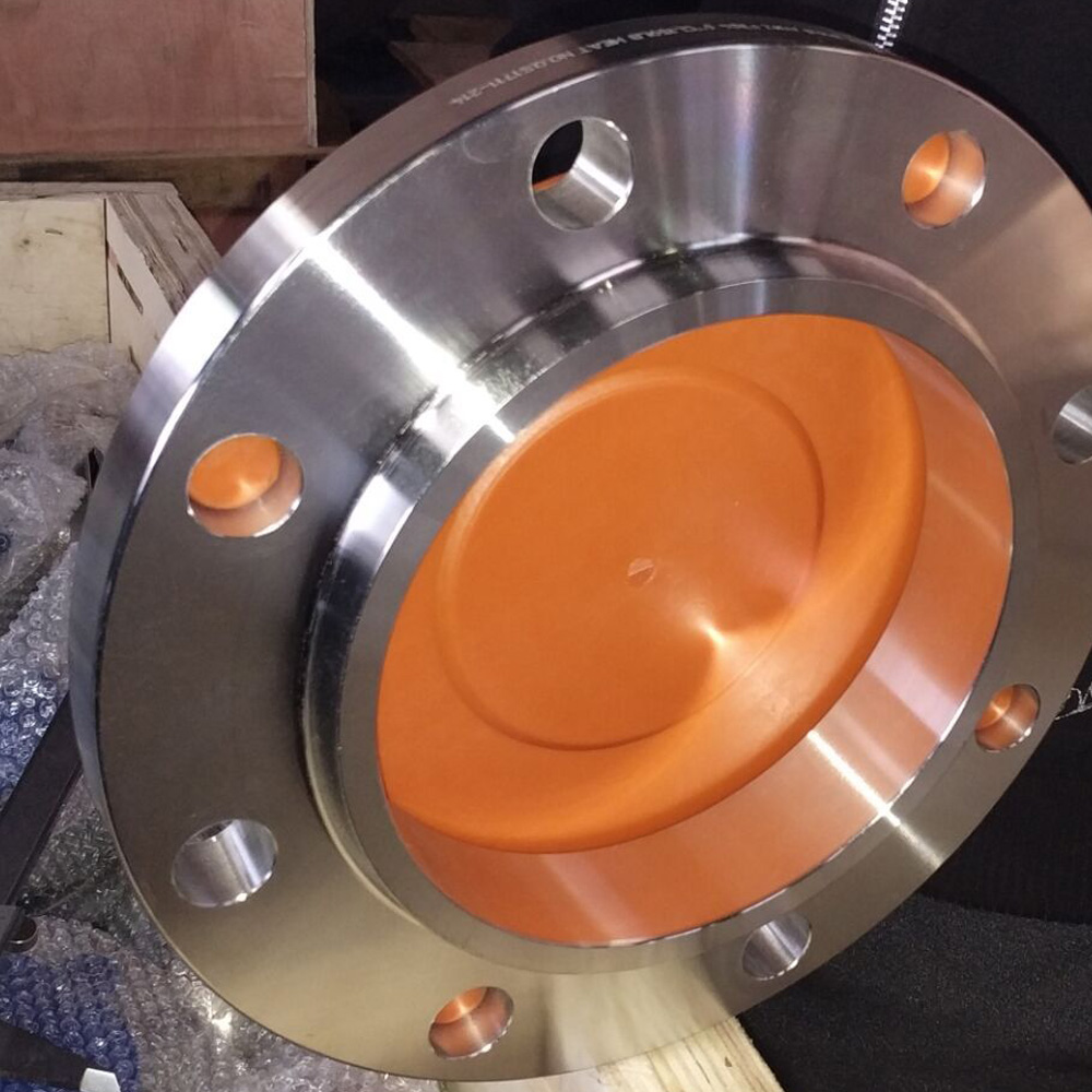 Non-destructive testing of flanges