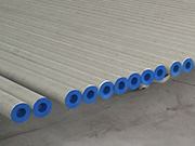 Simple grinding method for stainless steel pipes