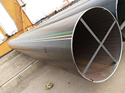 What are the details of Q390D straight seam steel pipe processing