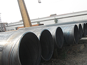 What inspections are required after the production of submerged arc steel pipes