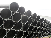 EN10219 S275 J2H straight seam steel pipe offers a clean, frictionless surface